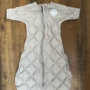 Dreamland Baby Quilted Beige Sleep Sack Swaddle